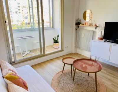 Studio Rose, à deux pas de la plage